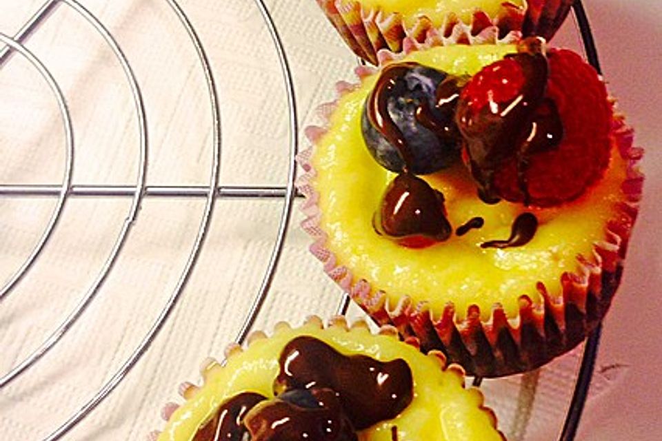 Mini Brownie Cheesecakes