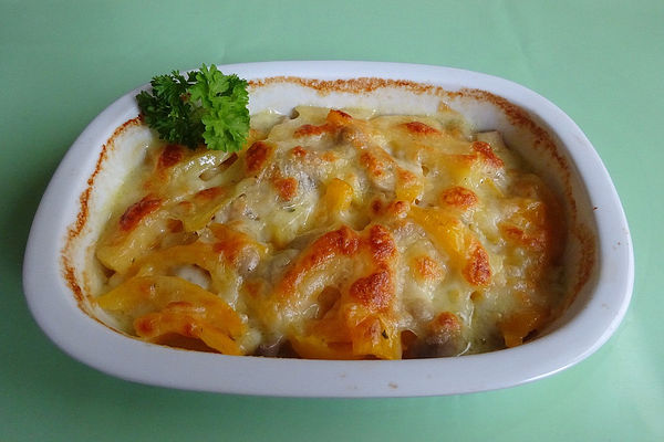 Kartoffelauflauf Schinken Casserole Jackfruit Pavlakom Gratin Njoke Slaninom Jamie Kochrezepte Kartoffeln Krompira Caserole Bewährte Leckerer Ganze Zutaten Jetsettimes