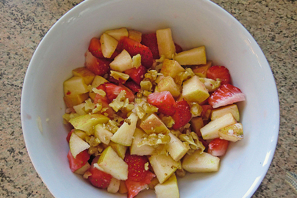 krümeltigers Obstsalat mit Martini-Marinade