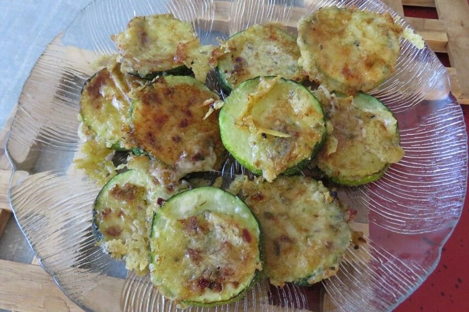 Gebratene Zucchini