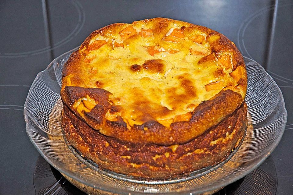 Fruchtiger Käsekuchen mit Guadeloupe-Melone