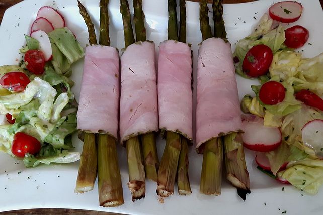 Spargel-Schinken-Röllchen von Damaris16| Chefkoch