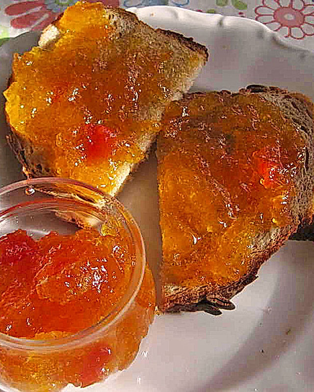 Aprikosen-Papaya-Marmelade
