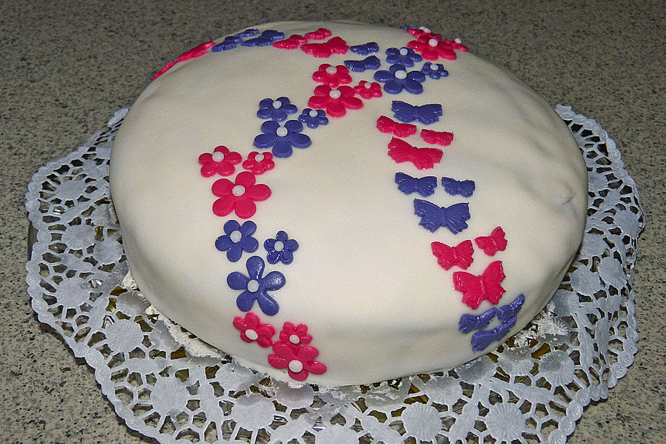 Pink-Zebra-Kuchen Pink-Zebra-Kuchen
