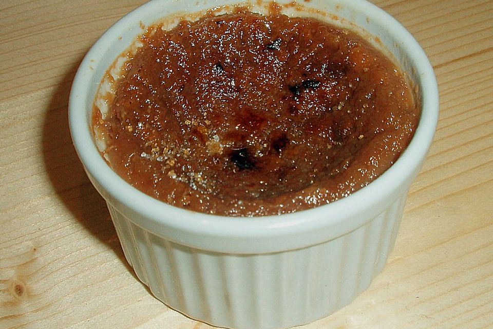 Schokoladen Crème brûlée