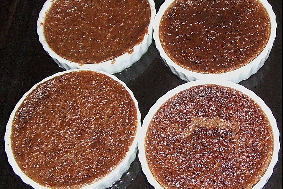 Schokoladen Crème brûlée