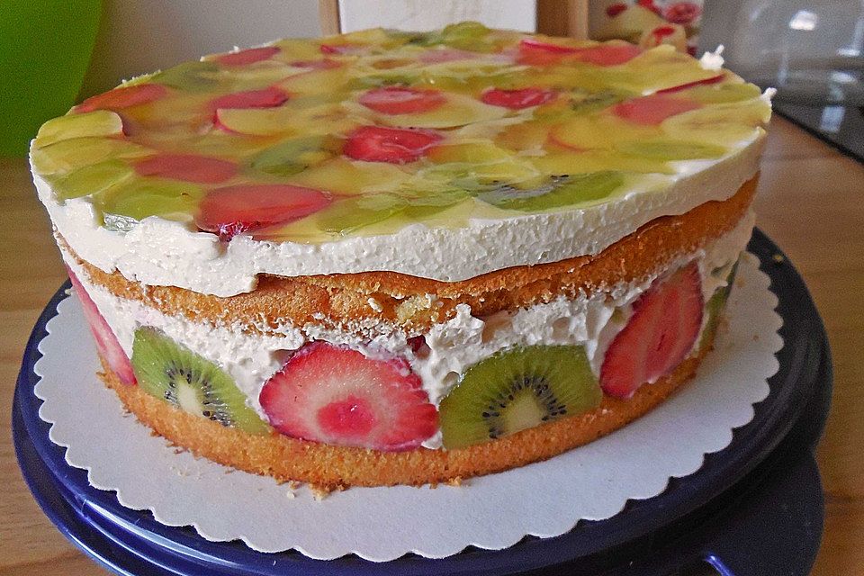 Obst-Quark-Torte