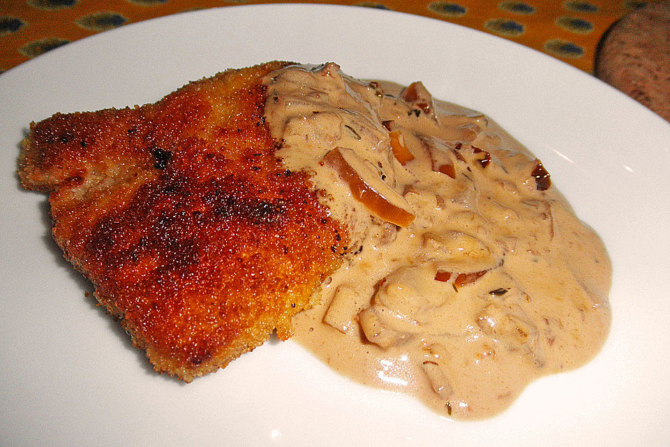 Steinpilz-Sahne-Sauce