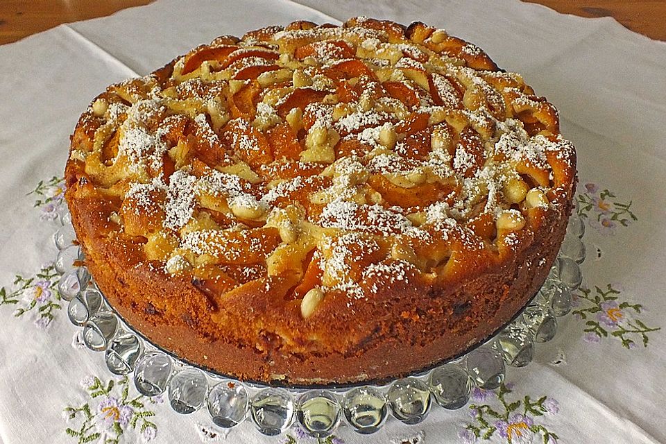 Glutenfreier Aprikosenkuchen