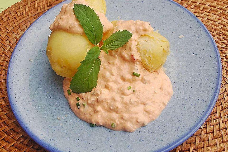 Pellkartoffeln mit Quark nach Balkanart