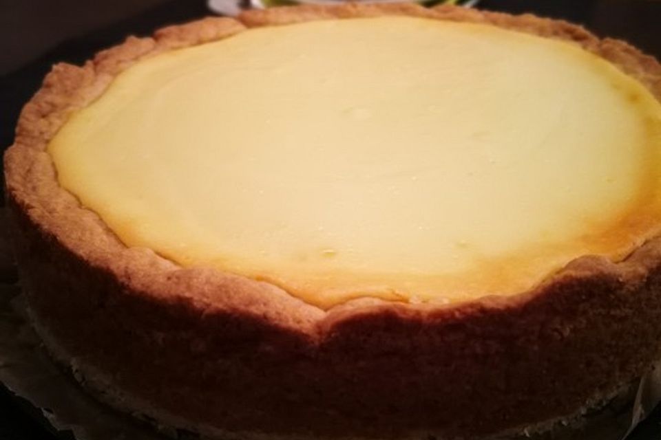 Käsekuchen mit Frischkäse und Mascarpone