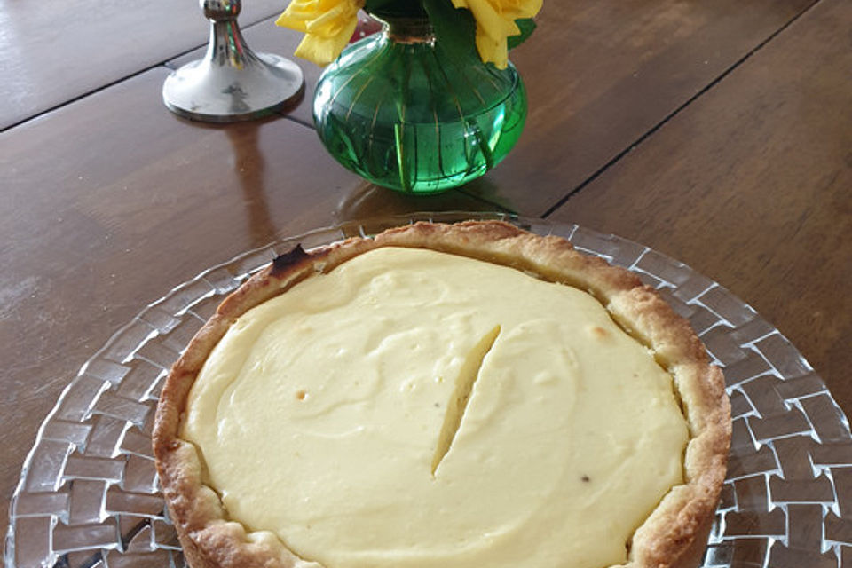 Käsekuchen mit Frischkäse und Mascarpone