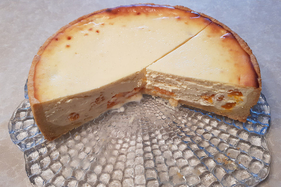 Käsekuchen mit Frischkäse und Mascarpone