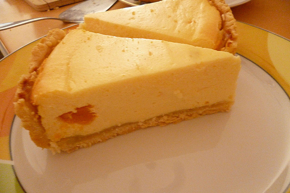 Käsekuchen mit Frischkäse und Mascarpone