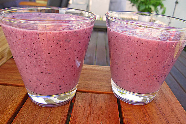 Brombeer-Heidelbeer-Shake von GourmetKathi | Chefkoch