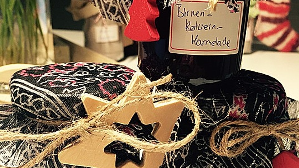 Birnen - Rotwein Konfitüre| Chefkoch Birnen - Rotwein Konfitüre| Chefkoch