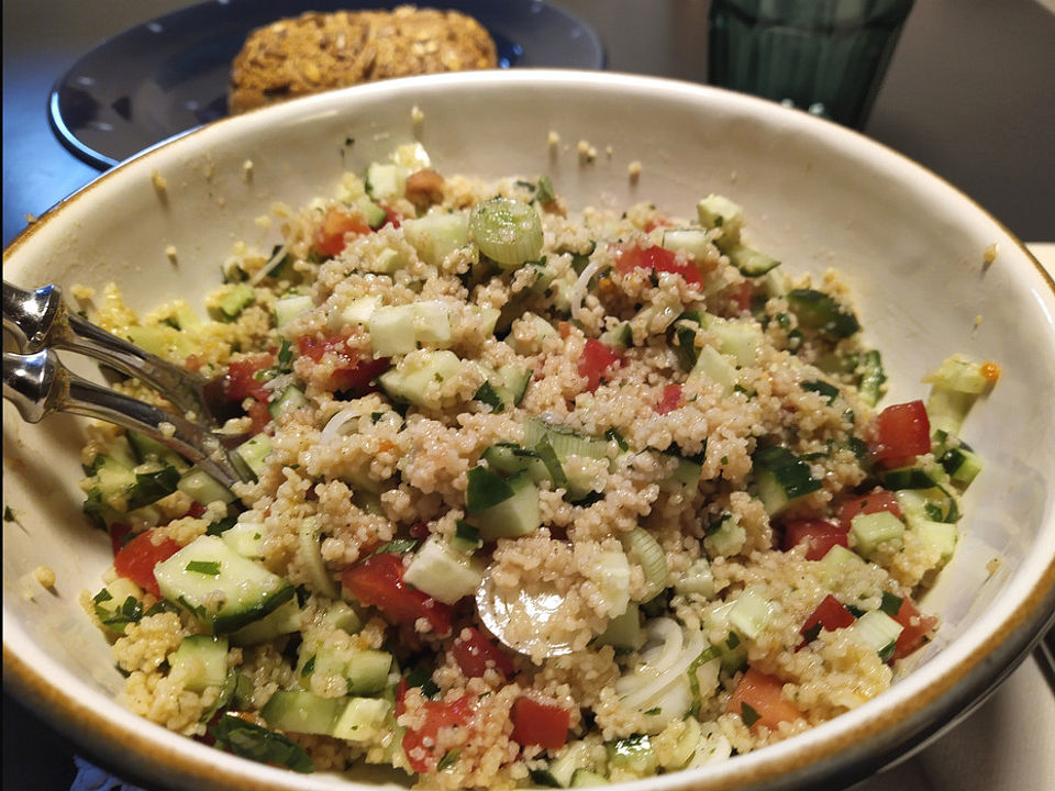 Couscous-Salat mit Gemüse und Minze von Happiness| Chefkoch
