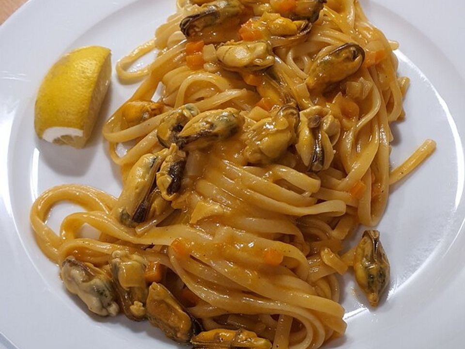 Miesmuscheln in Kräuter-Sahnesauce von 1GU-Fahrer| Chefkoch