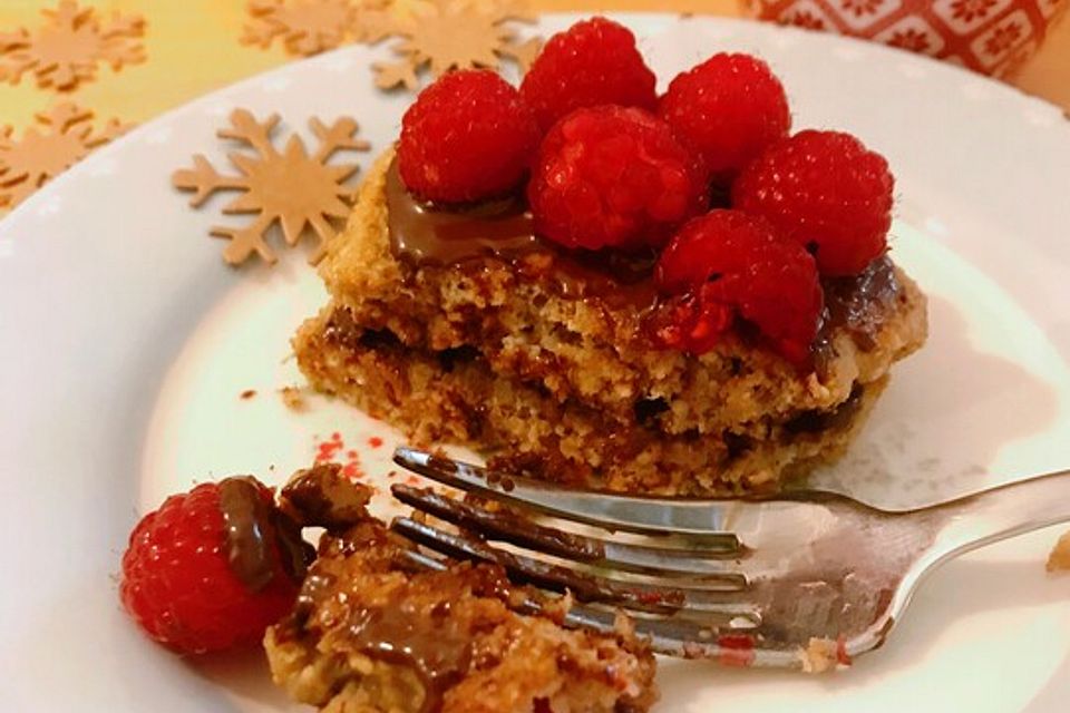 Gesunde Bananen-Haferflocken-Pfannkuchen