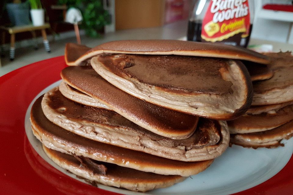 Low Carb Schoko-Pancakes