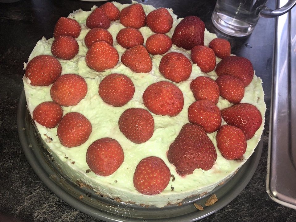Frischkäsetorte mit Waldmeister von inkn63| Chefkoch