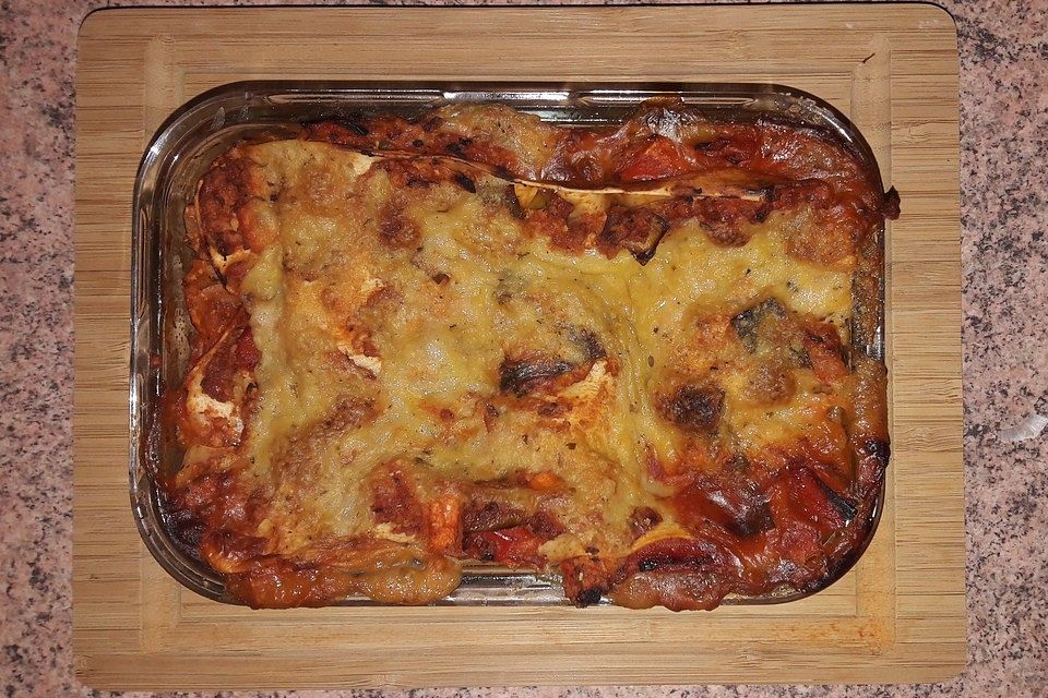 Vegane Gemüselasagne Vegane Gemüselasagne