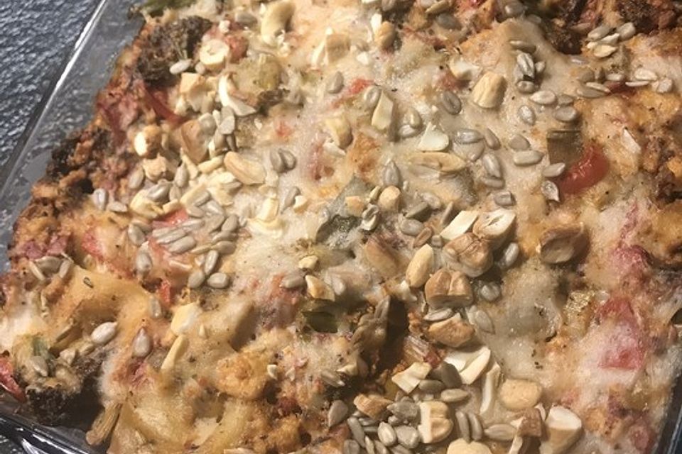 Vegane Gemüselasagne Vegane Gemüselasagne