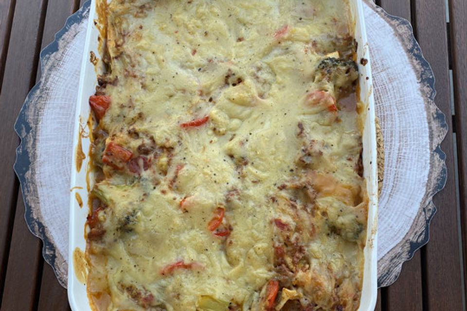 Vegane Gemüselasagne Vegane Gemüselasagne