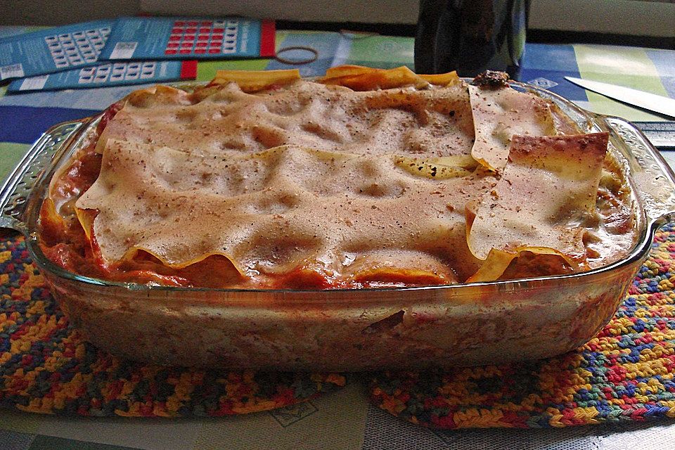 Vegane Gemüselasagne Vegane Gemüselasagne
