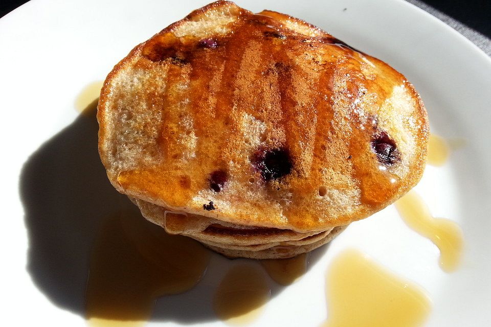 Dinkel-Blueberry-Pancakes Dinkel-Blueberry-Pancakes