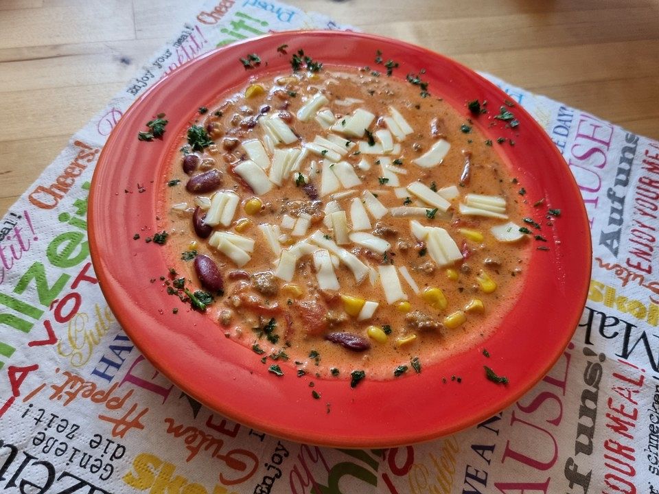 Käse-Hack-Suppe auf mexikanische Art von downhillcat| Chefkoch