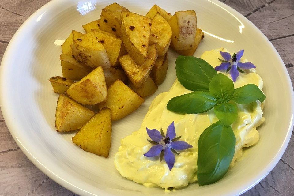 Curry-Frischkäse-Dip