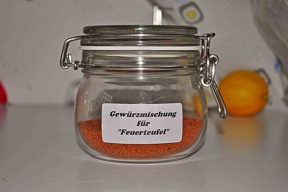 Feurige Gewürzmischung