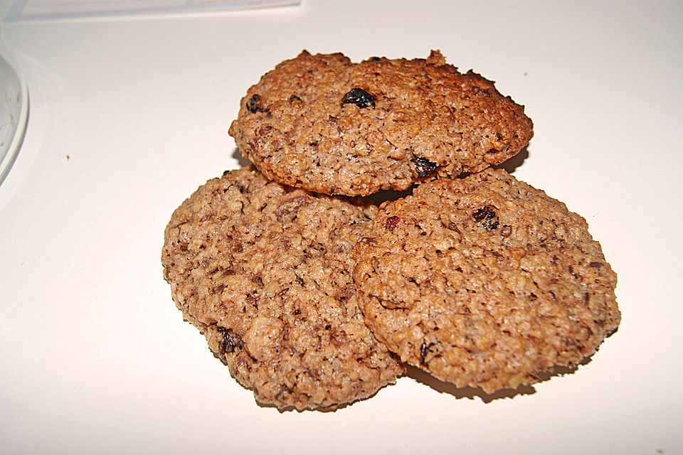 Müsli-Cookies aus Sojamilch