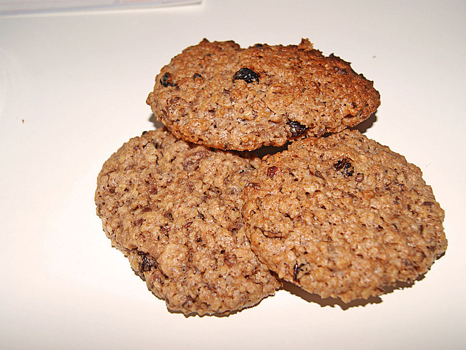 Müsli-Cookies aus Sojamilch von Veganery| Chefkoch