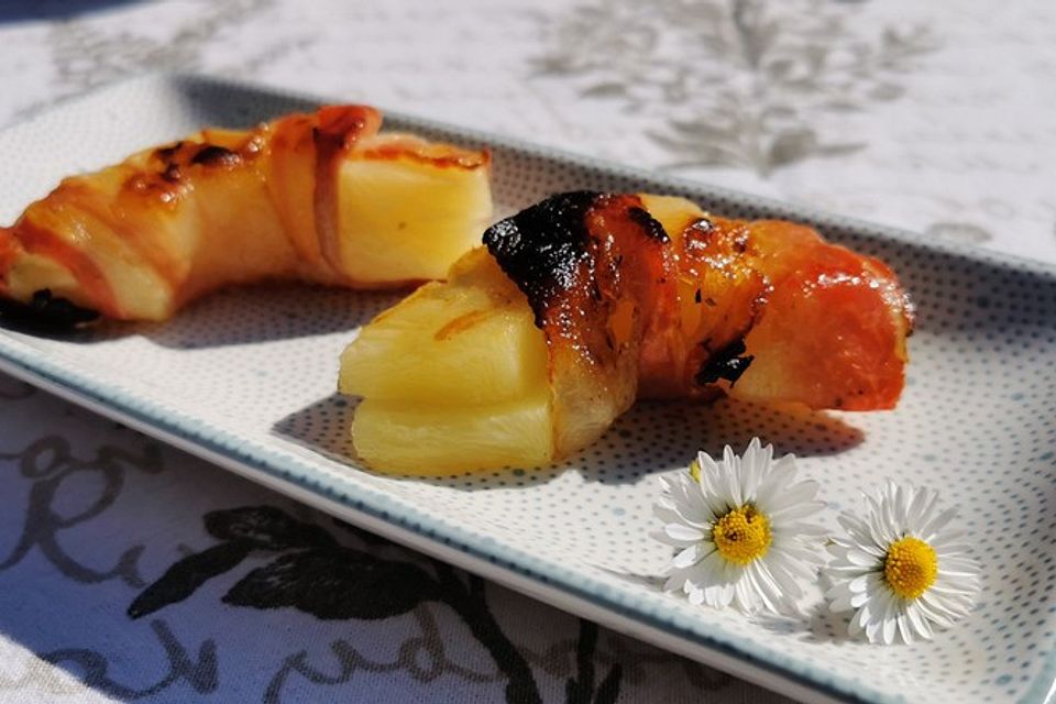 Ananas gegrillt