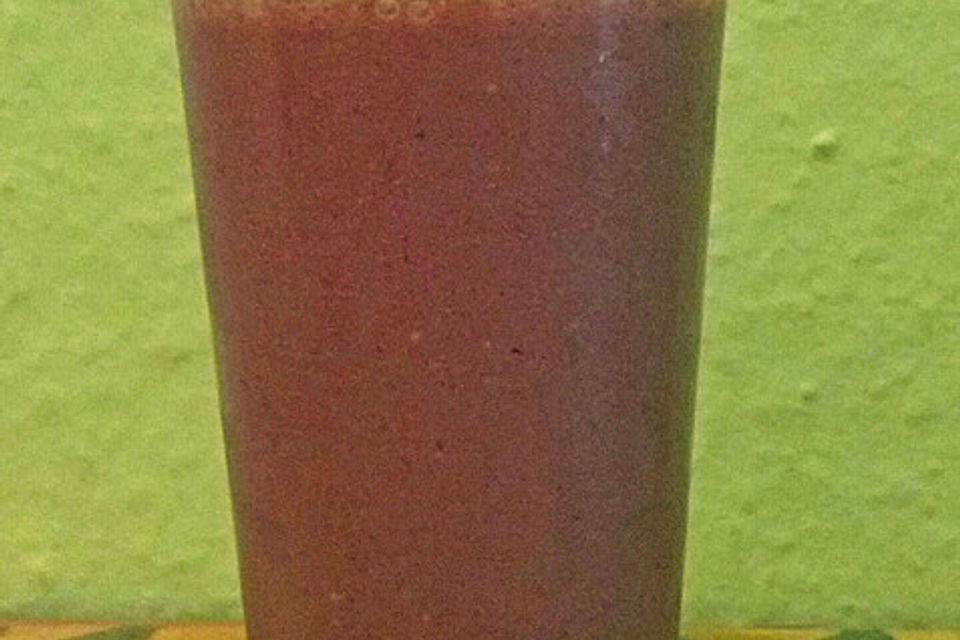 Gesunder schokoladiger Smoothie