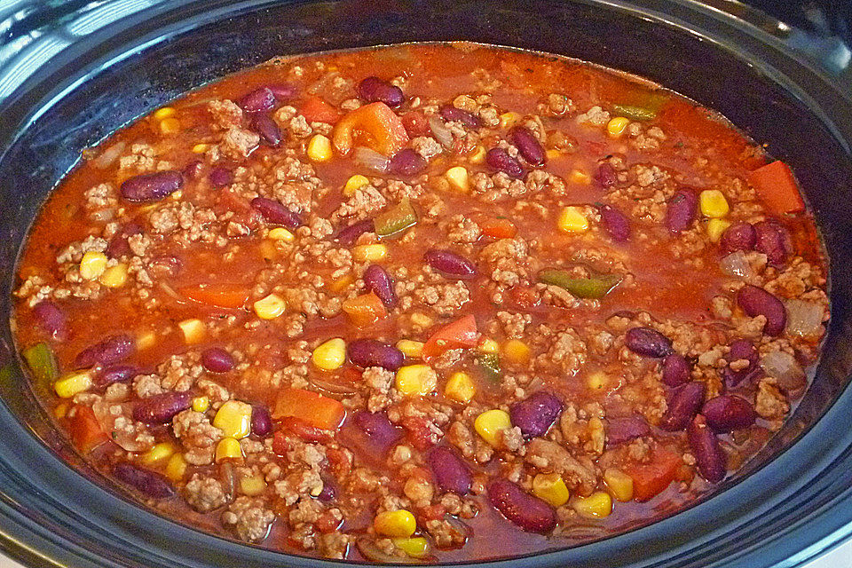 Kunterbuntes Party-Chili