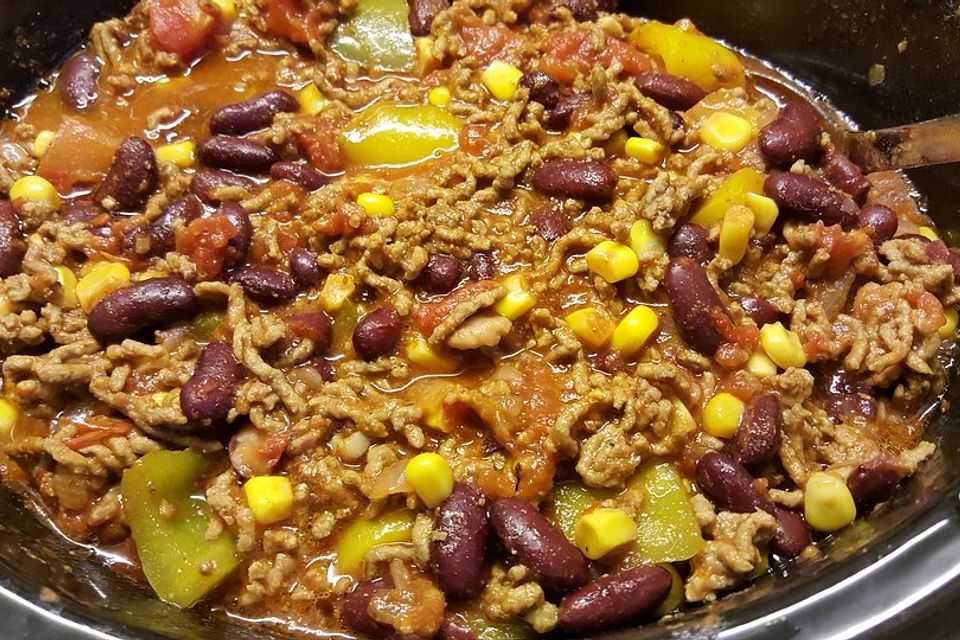 Kunterbuntes Party-Chili