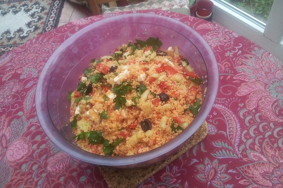 Einfacher Couscous-Salat