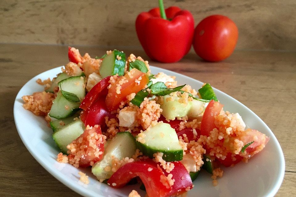 Einfacher Couscous-Salat