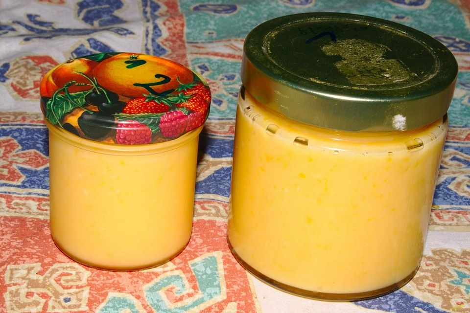 Hausgemachtes Lemon Curd