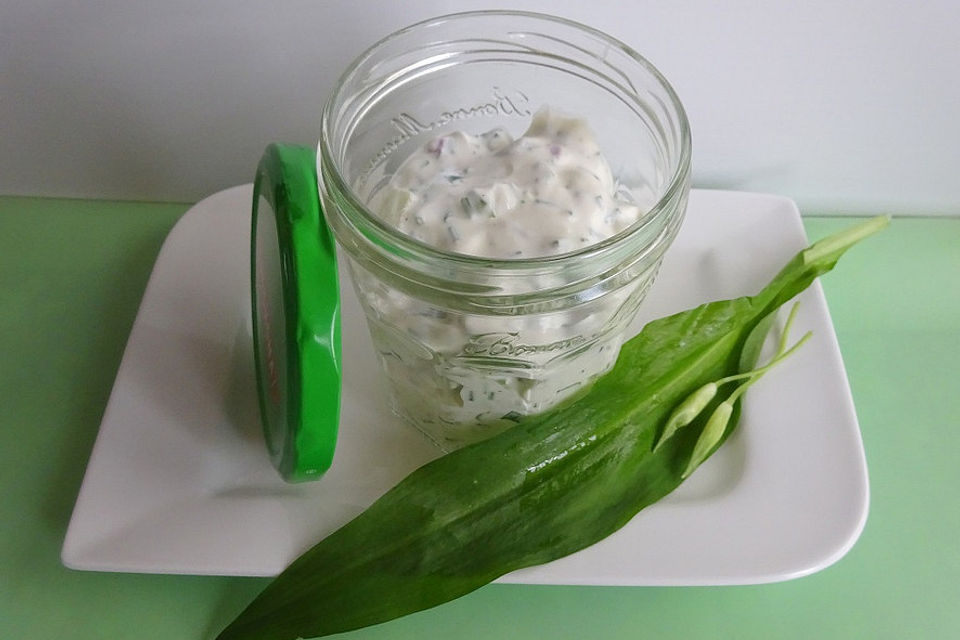 Bärlauch-Tzatziki