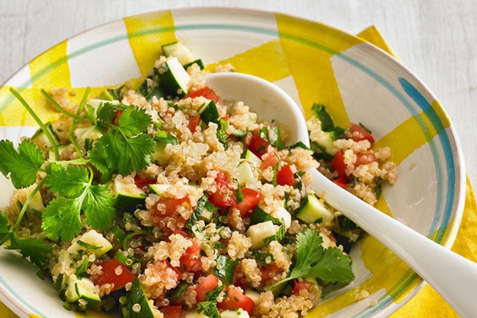 Sommerlicher Quinoa-Salat