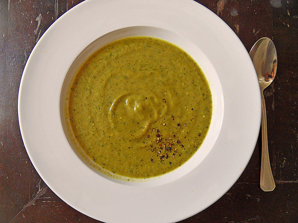 Zucchini-Curry-Suppe von Reispapier| Chefkoch