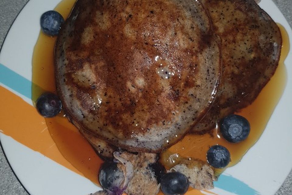 American Blueberry Pancakes