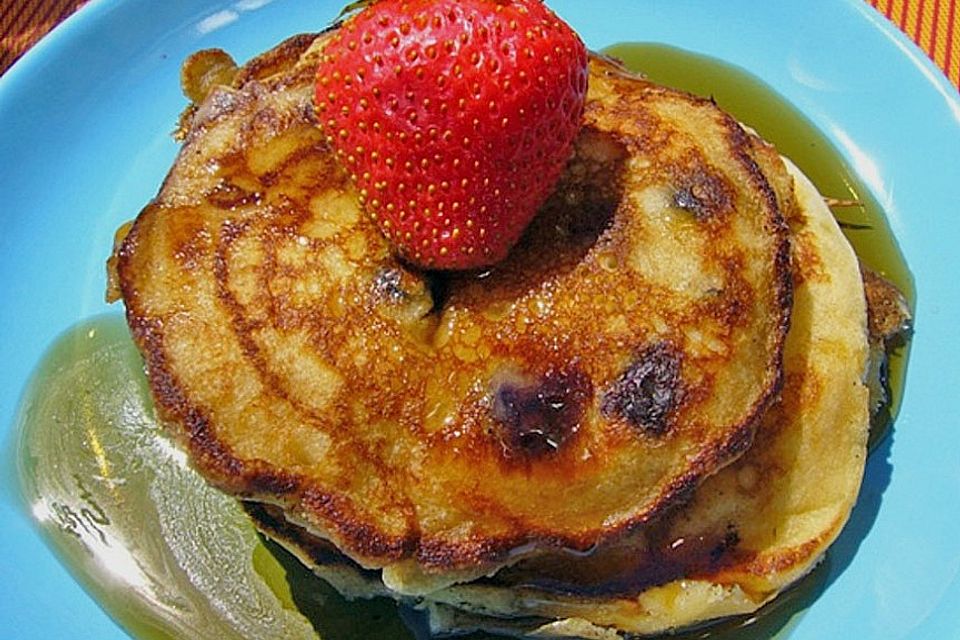 American Blueberry Pancakes