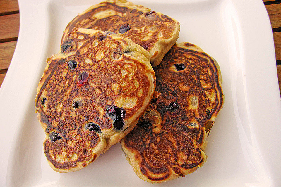 American Blueberry Pancakes