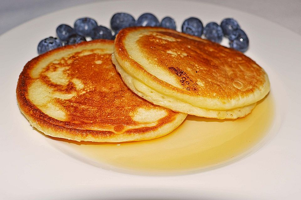 American Blueberry Pancakes