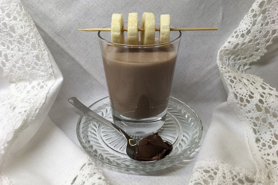 Bananen-Nutella Smoothie